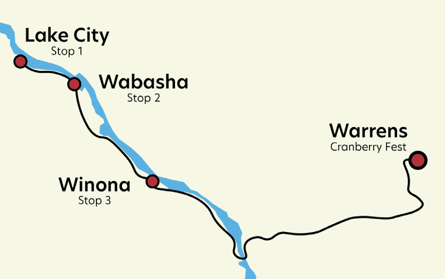 Warrens Cranberry Festival Map