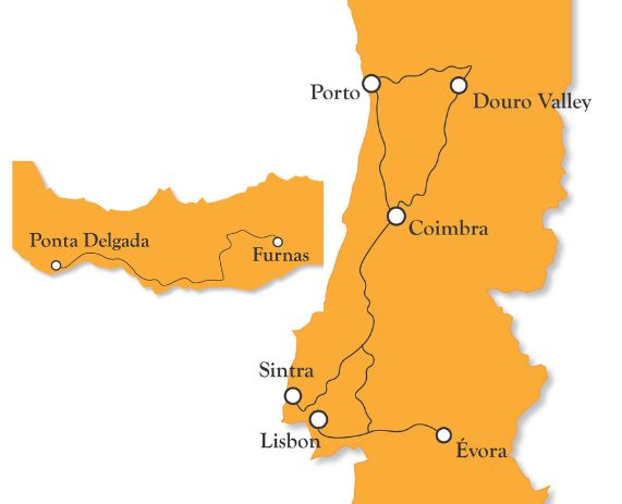 Portugal Map